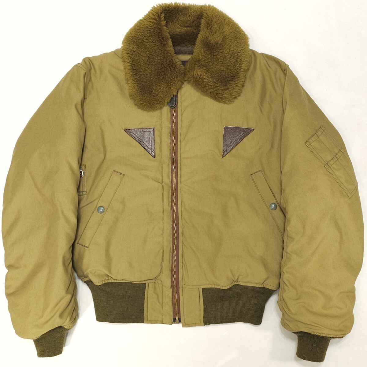 C A B CLOTHINGキャブクロージングB-15Aコットンフライトジャケット