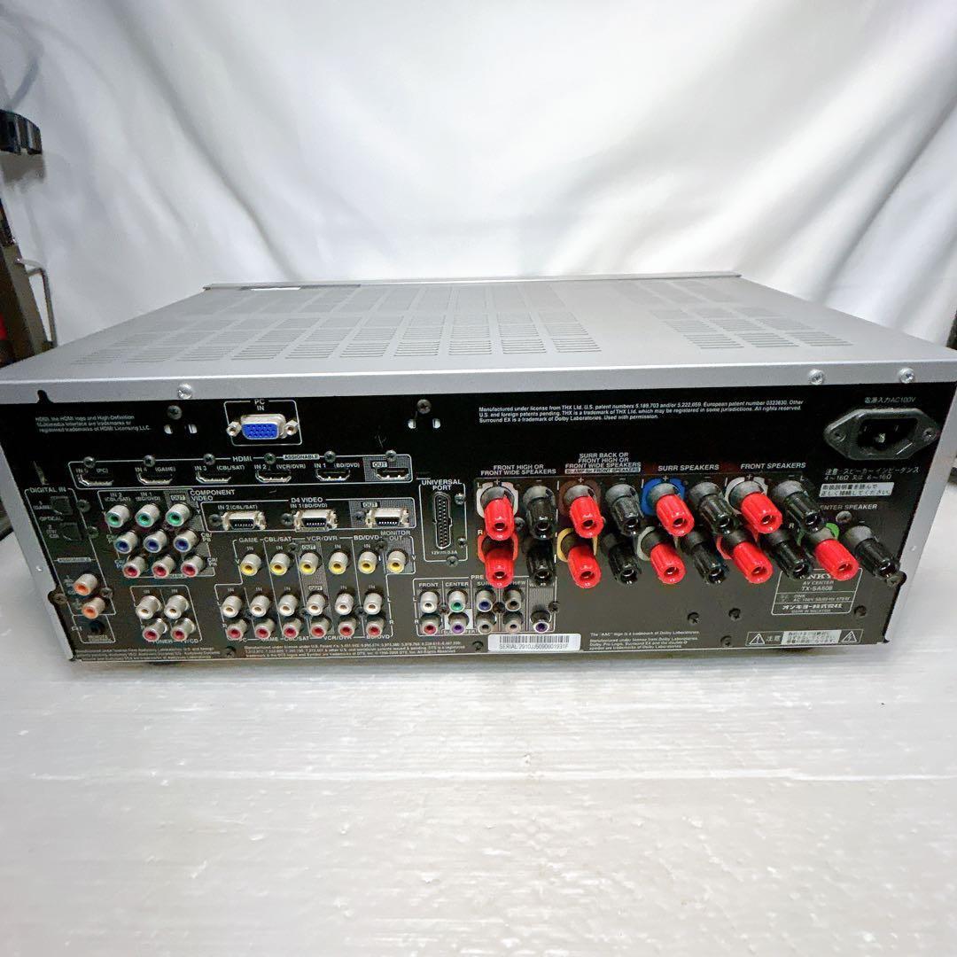 ONKYO AVアンプ TX-SA608 リモコン・電源コード付 動作確認済 ONKYO TX