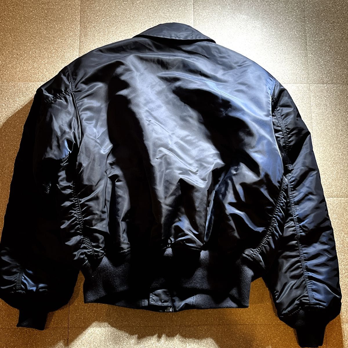 希少L ALPHA INDUSTRIES フライトジャケット CWU-45P アルファ MA-1