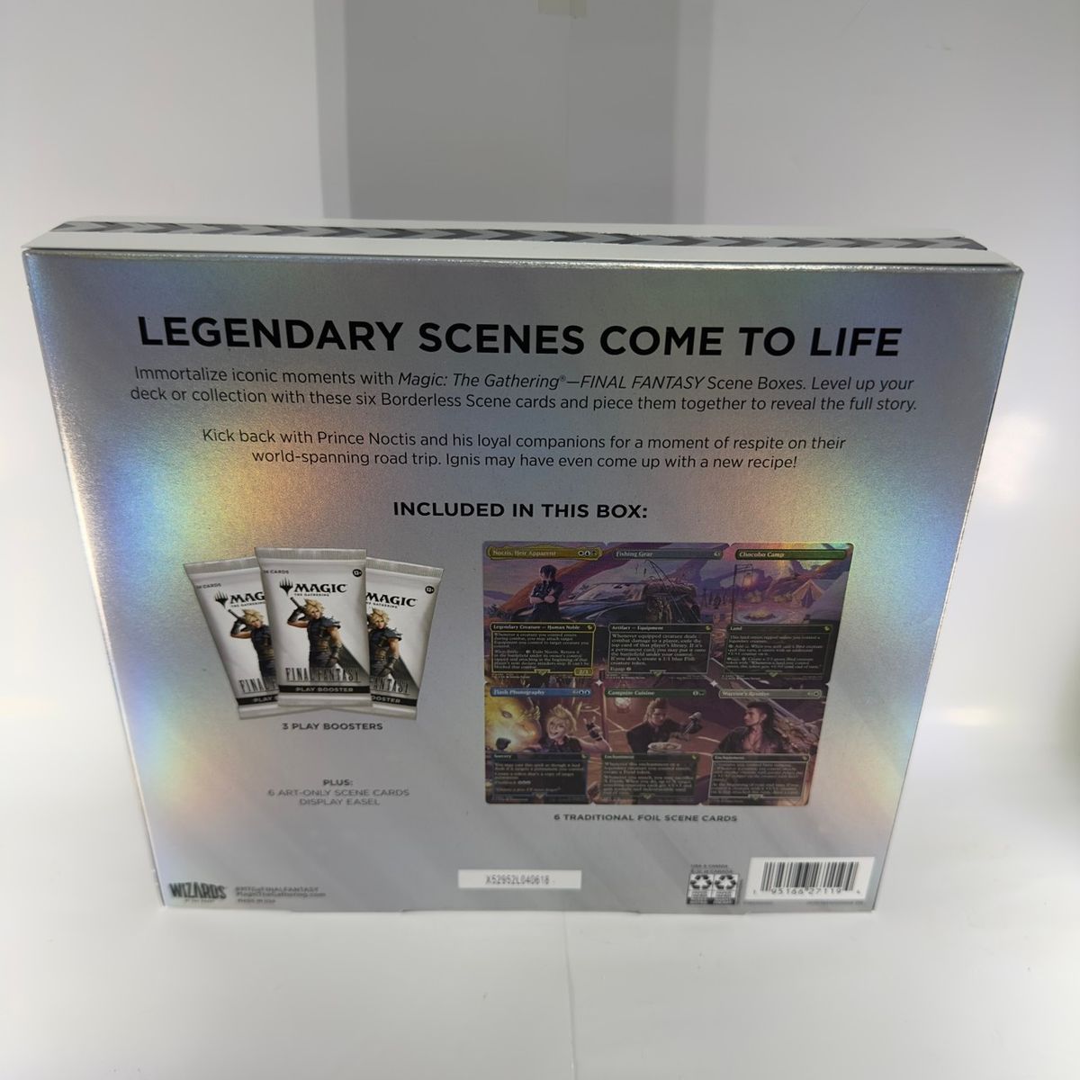 新品未開封 MTG FF シーンボックス FF15 キャンプの仲間たち 英語版