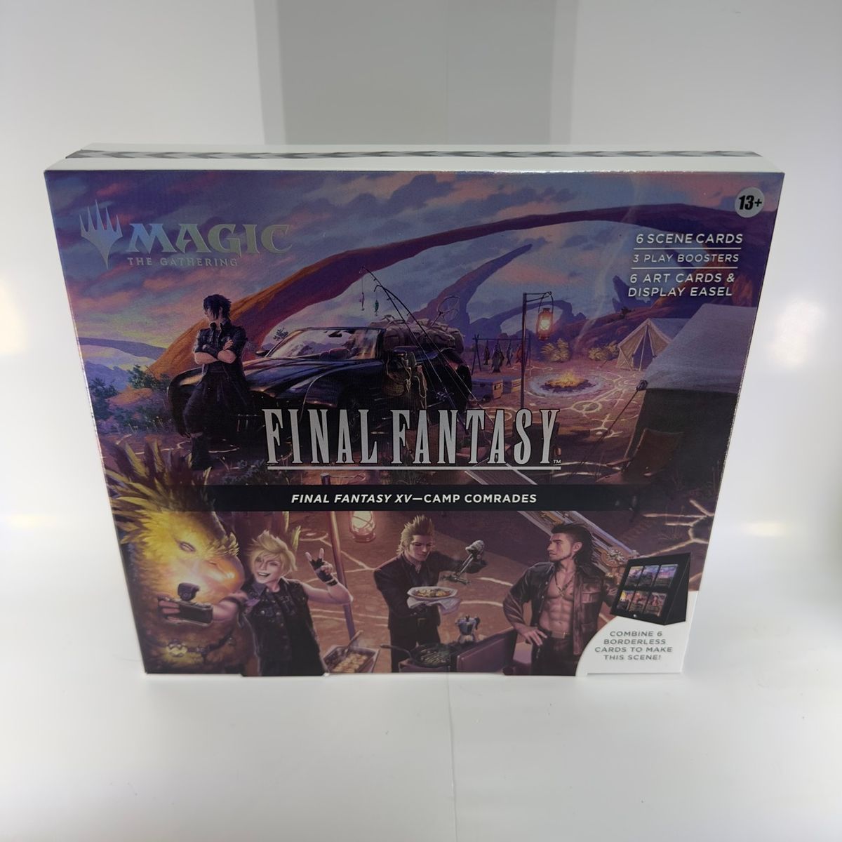 新品未開封 MTG FF シーンボックス FF15 キャンプの仲間たち 英語版