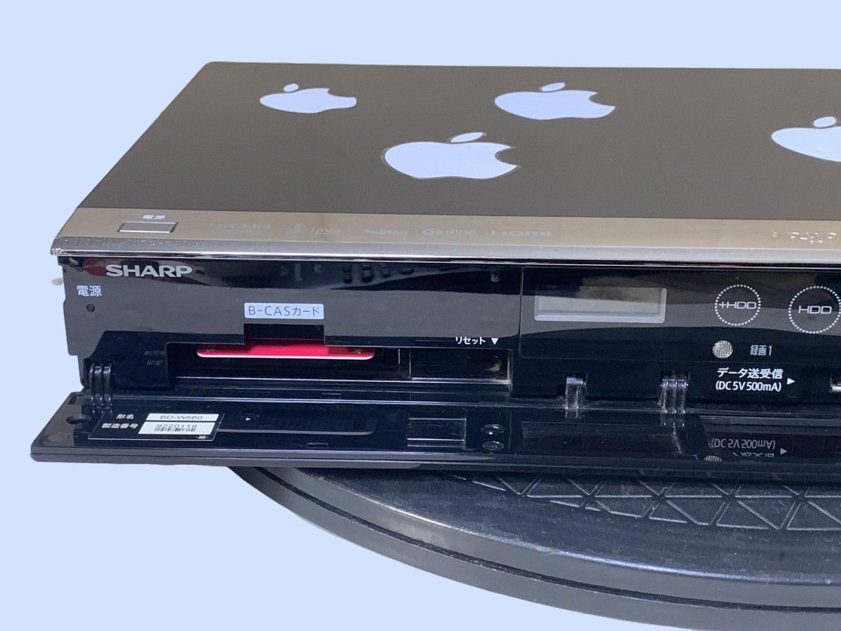 M9563 SHARP AQUOS ブルーレイディスクレコーダー BD-W560｜Yahoo