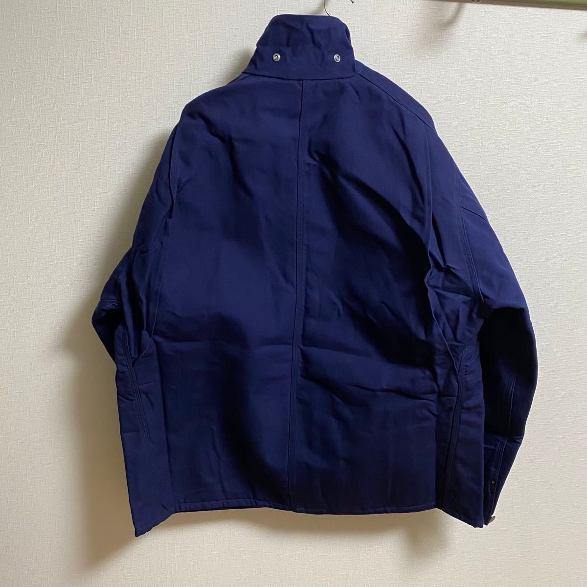 超超スペシャル stussyネイビー USA製 チョアコート カバーオール