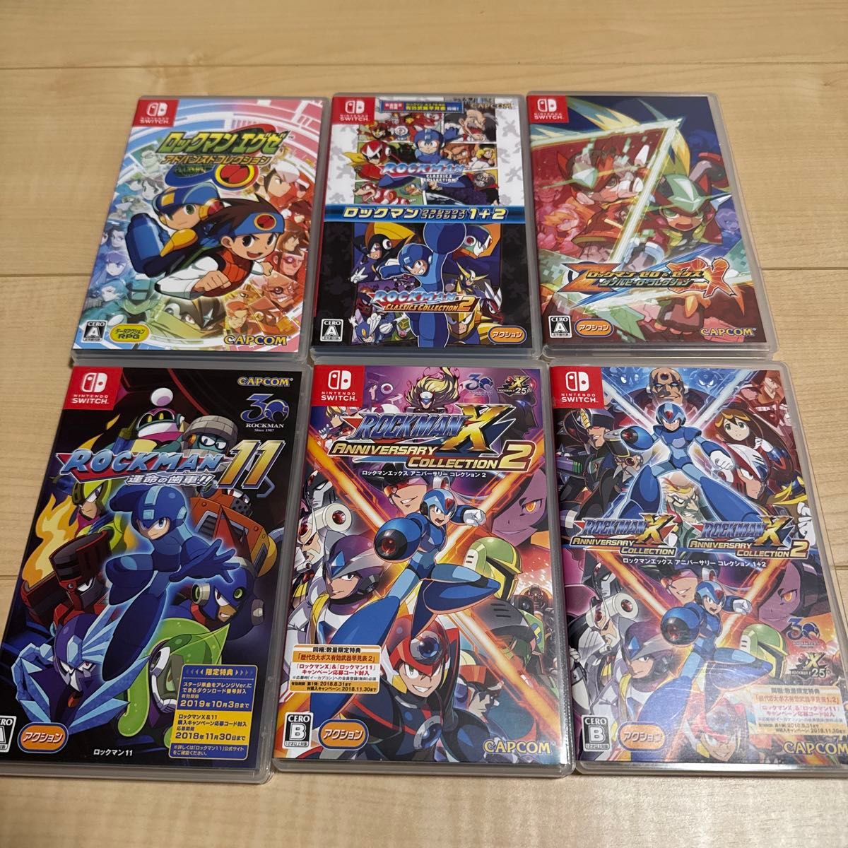 Nintendo Switch ロックマンX アニバーサリーコレクション 1+2 他 6本