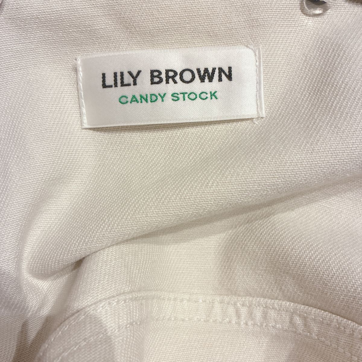 LILY BROWN リリーブラウン CANDY STOCK キャンディストック デニム