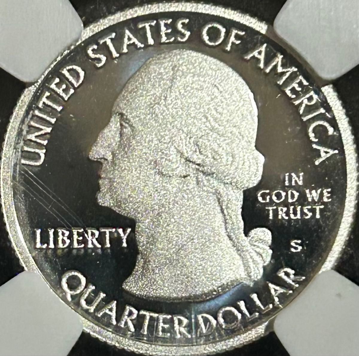 2010年 銀貨 NGC PF70UC グランドキャニオン 25セント アメリカ国立