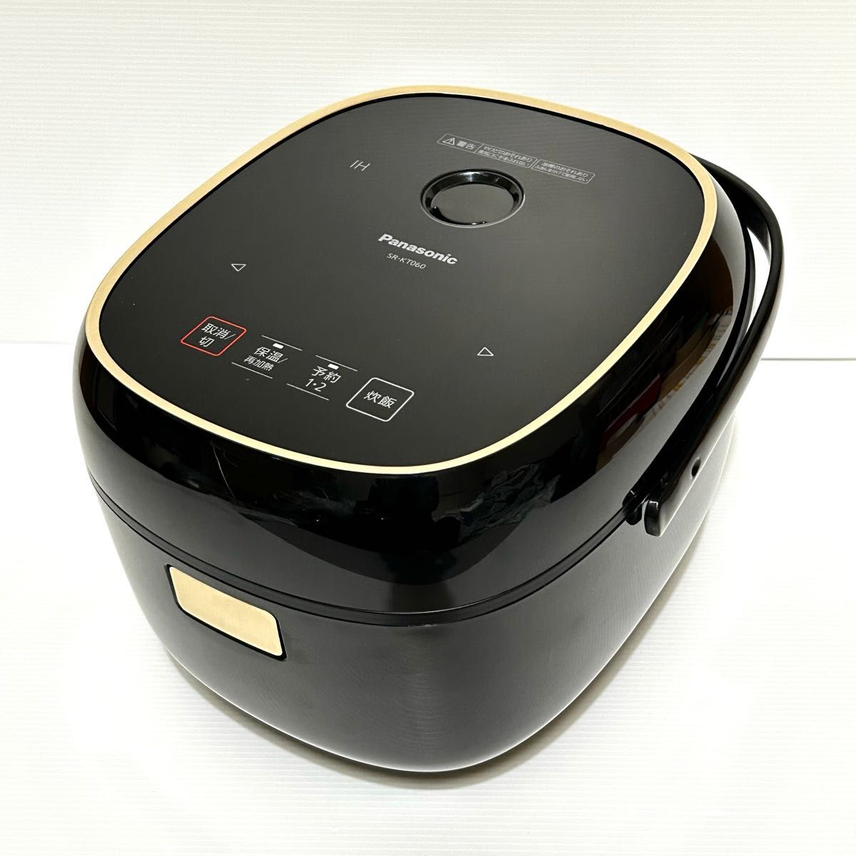 美品】Panasonic/パナソニック 炊飯器 [3 5合 /IH] SR-KT060-K