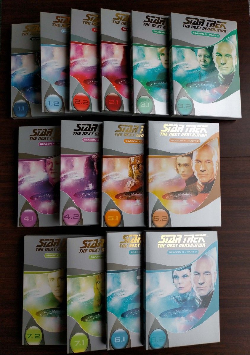 スタートレック: ネクストジェネレーション DVD全7巻セット STAR TREK