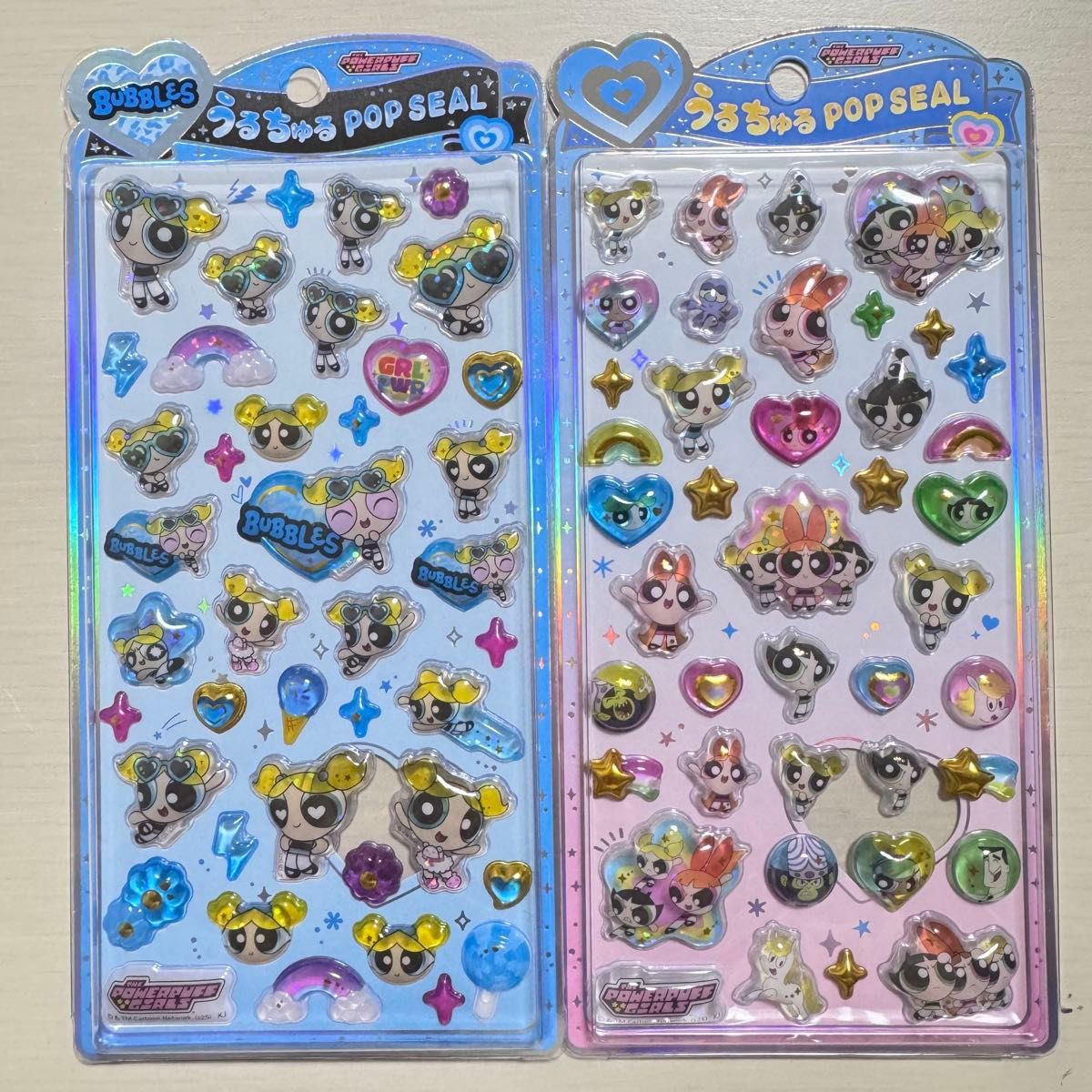 国内正規品 うるちゅるポップシール パワーパフガールズ パワパフ うる