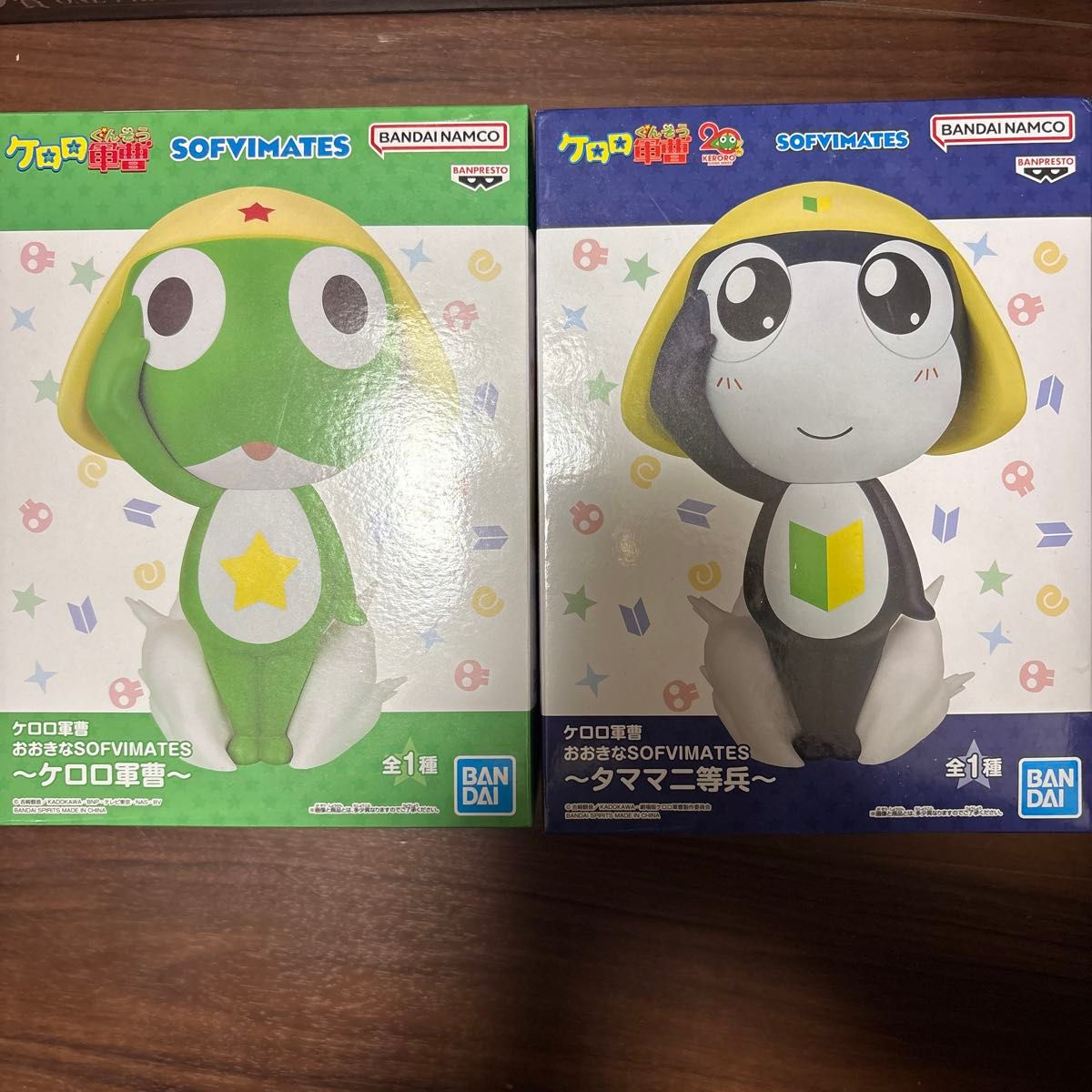 ケロロ軍曹 おおきなSOFVIMATES タママ二等兵 フィギュア セット