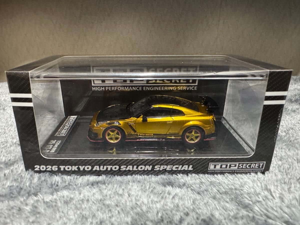 TOP SECRET GT-R R35 ミニカー 999個限定 東京オートサロン2026 トップ
