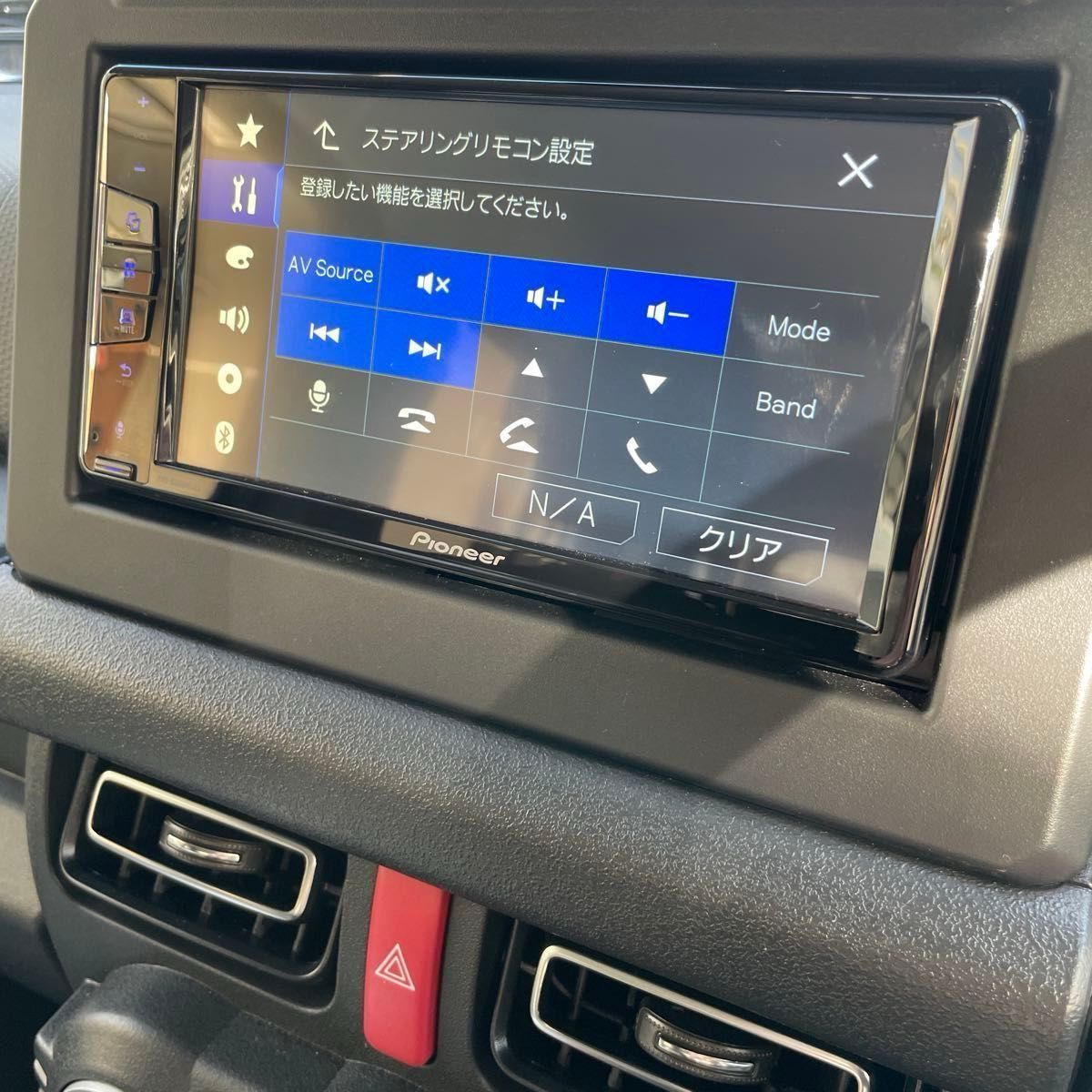 スズキ純正/ジムニー/ディスプレイオーディオ/PVH-9300DVSZS/Bluetooth