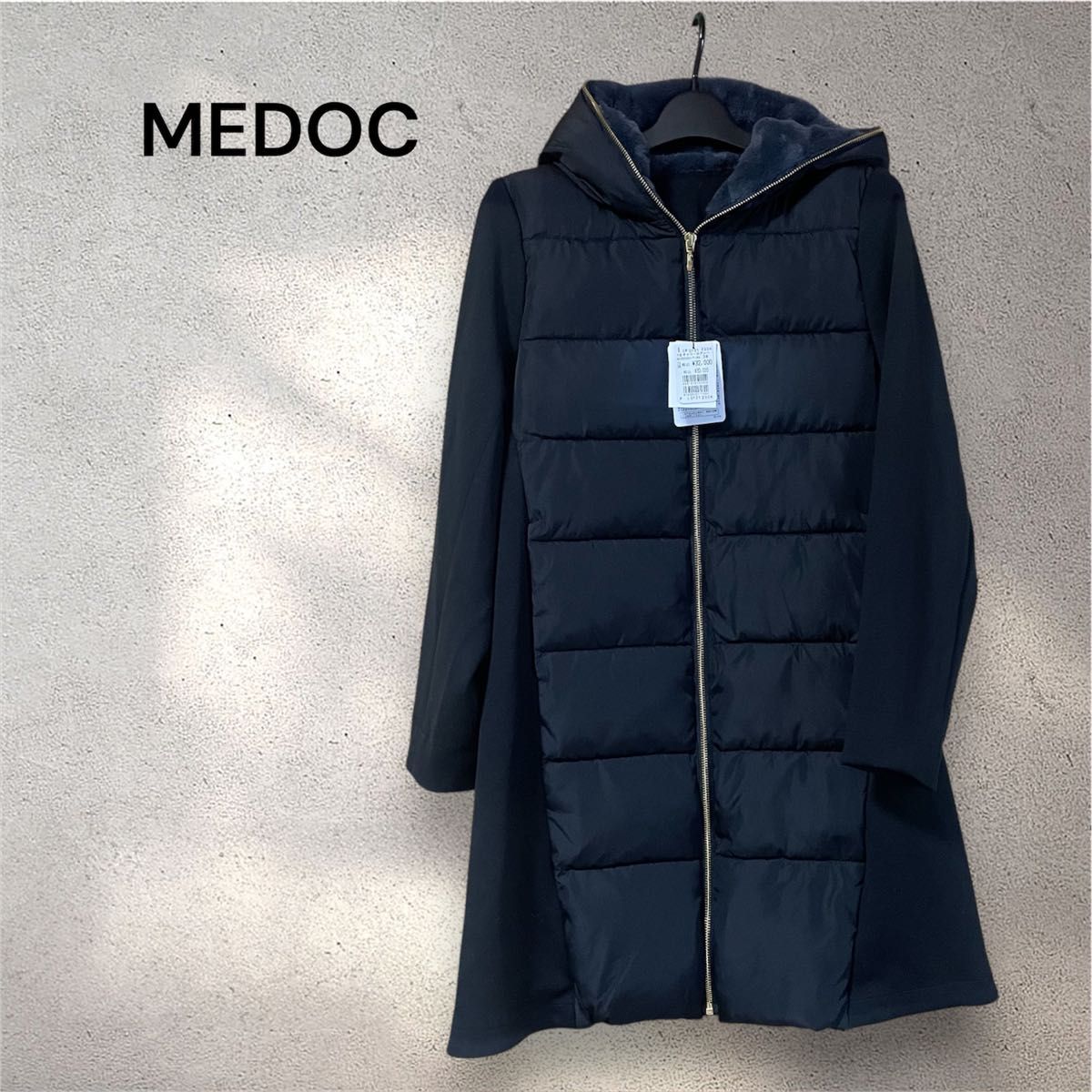 新品¥32000 MEDOC original メドック フェイクファー フード ロング