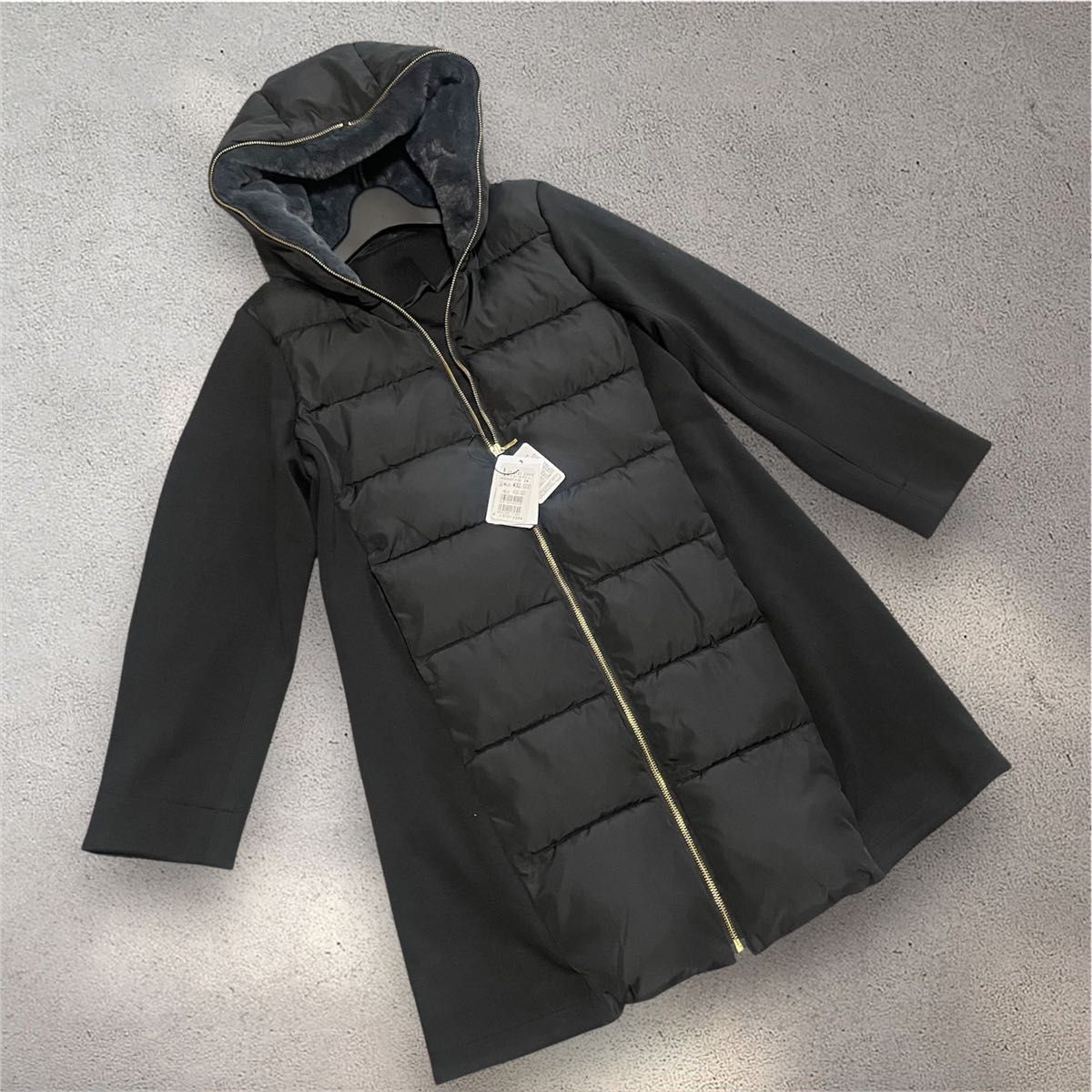 新品¥32000 MEDOC original メドック フェイクファー フード ロング