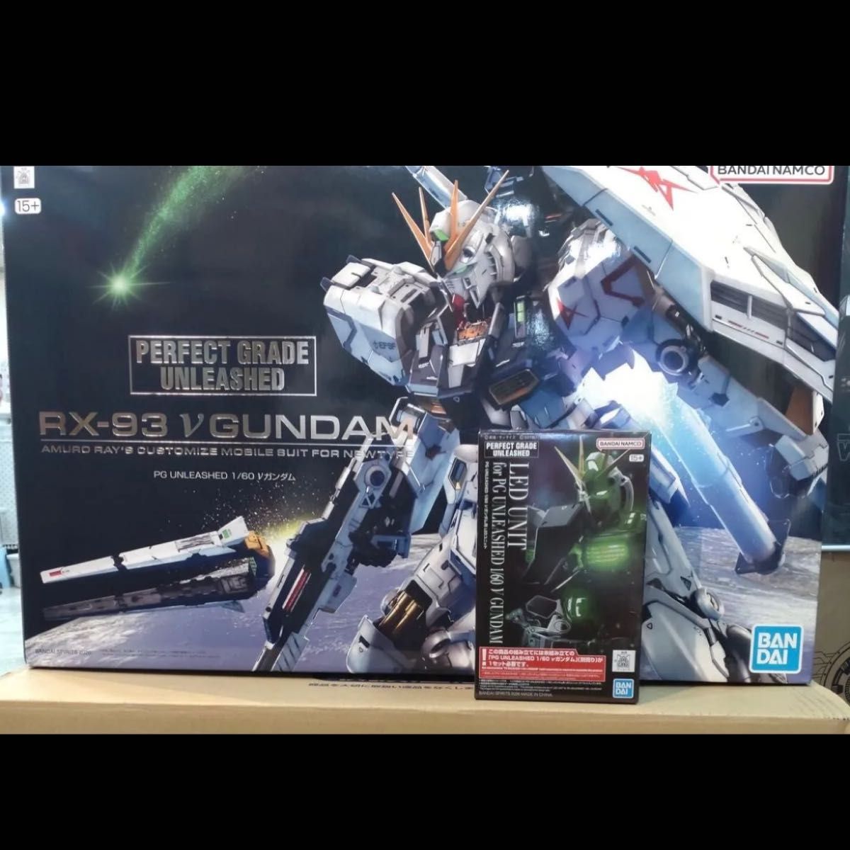 新品未組立 PG UNLEASHED 1/60 νガンダム ニューガンダム ニュー