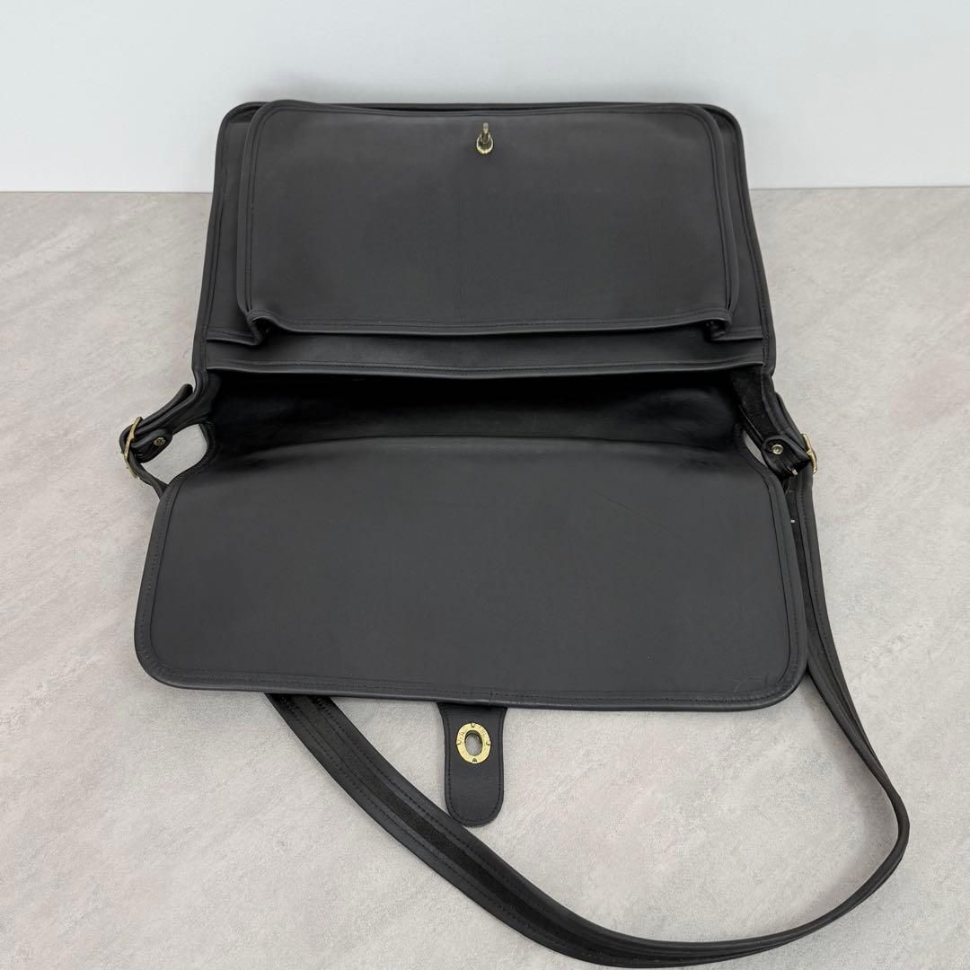 COACH コーチ メトロポリタン ブリーフケース ショルダーバッグ 黒