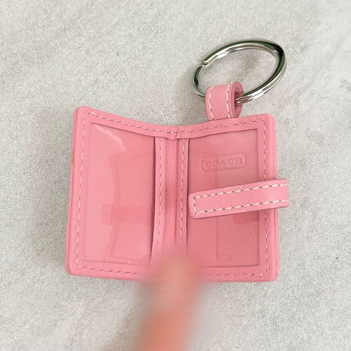 COACH コーチ ブック ピクチャー フォトフレーム キーホルダー