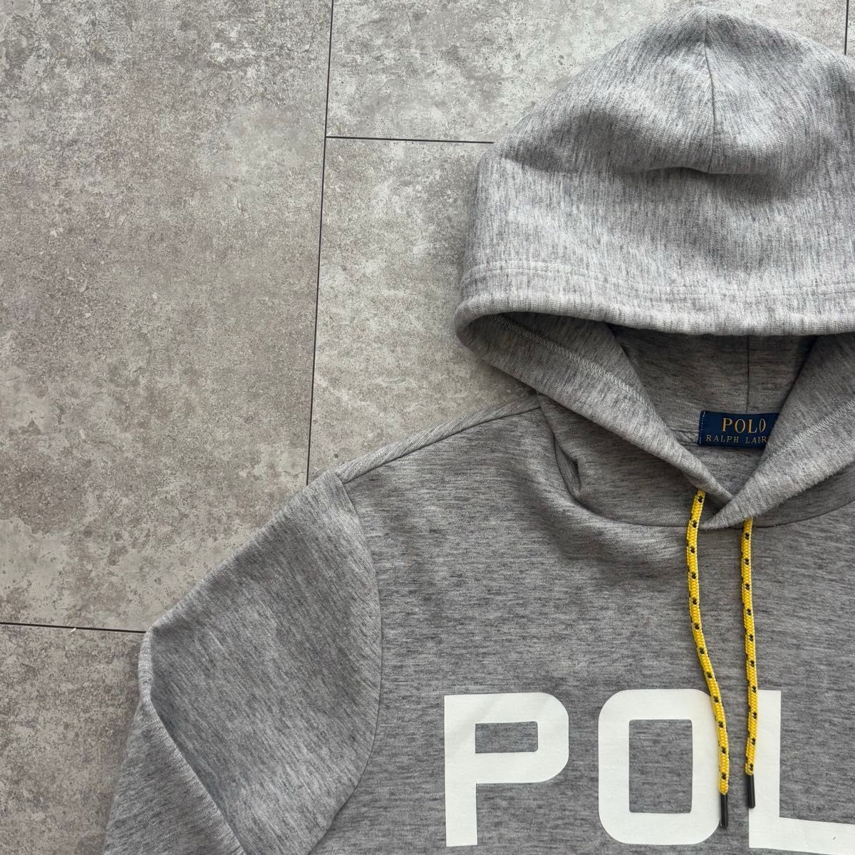 POLO Ralph Lauren パーカー グレー フーディ S 希少 ポロラルフ