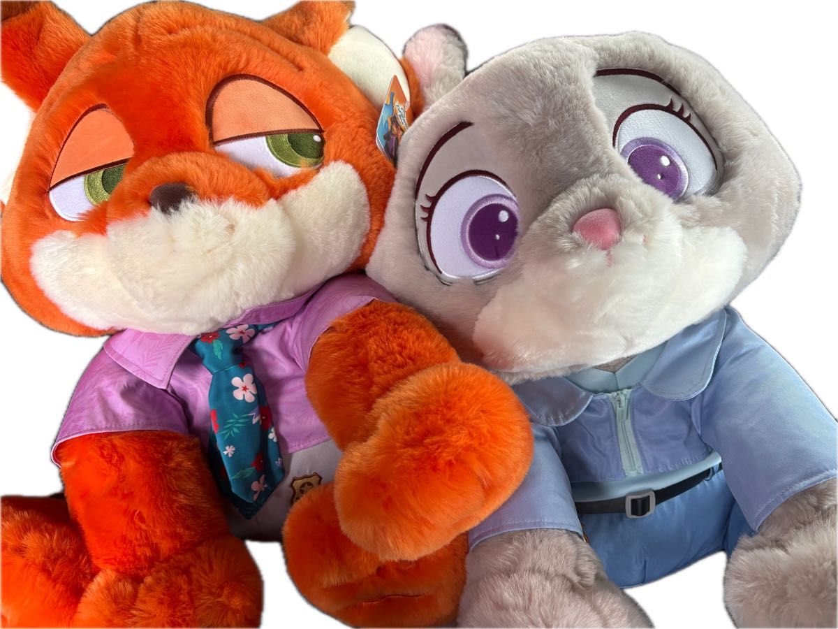 ズートピア2 ジュディ ニック ぬいぐるみ コストコ｜Yahoo!フリマ（旧