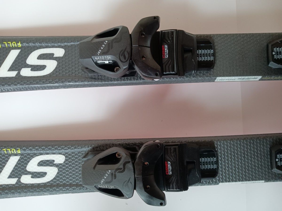 STREULE ジュニア スキー板 120cm ビンディング付 初心者 中古品