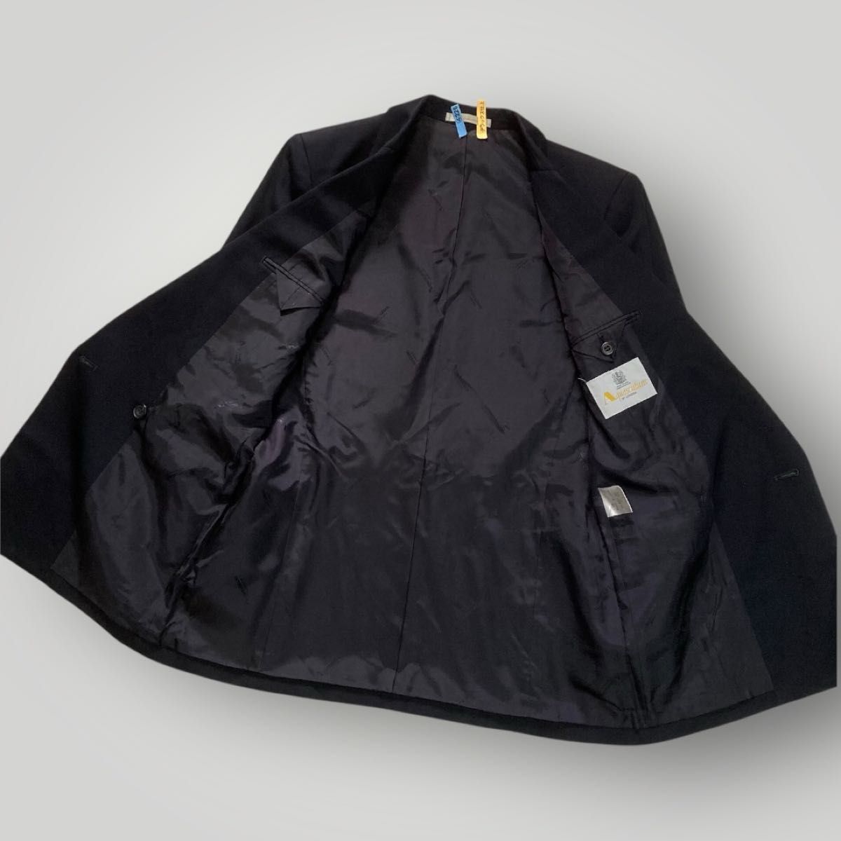 Aquascutum アクアスキュータム 金ボタン ダブルブレザー テーラード