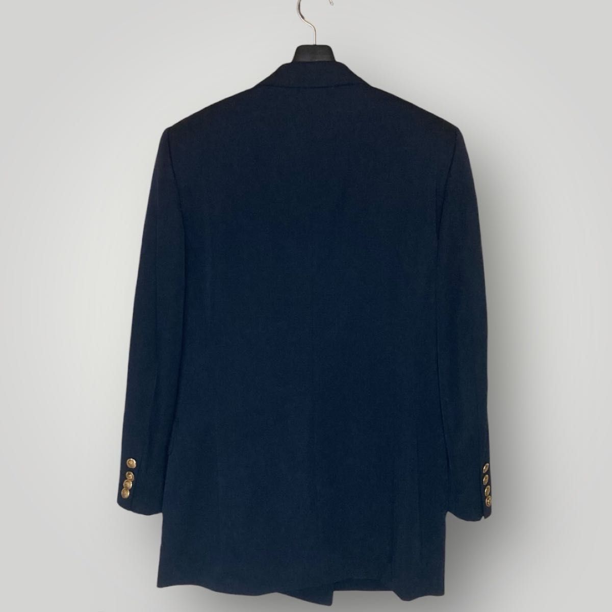 Aquascutum アクアスキュータム 金ボタン ダブルブレザー テーラード