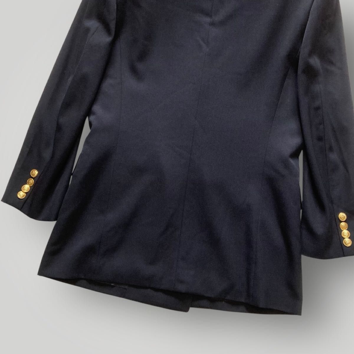 Aquascutum アクアスキュータム 金ボタン ダブルブレザー テーラード