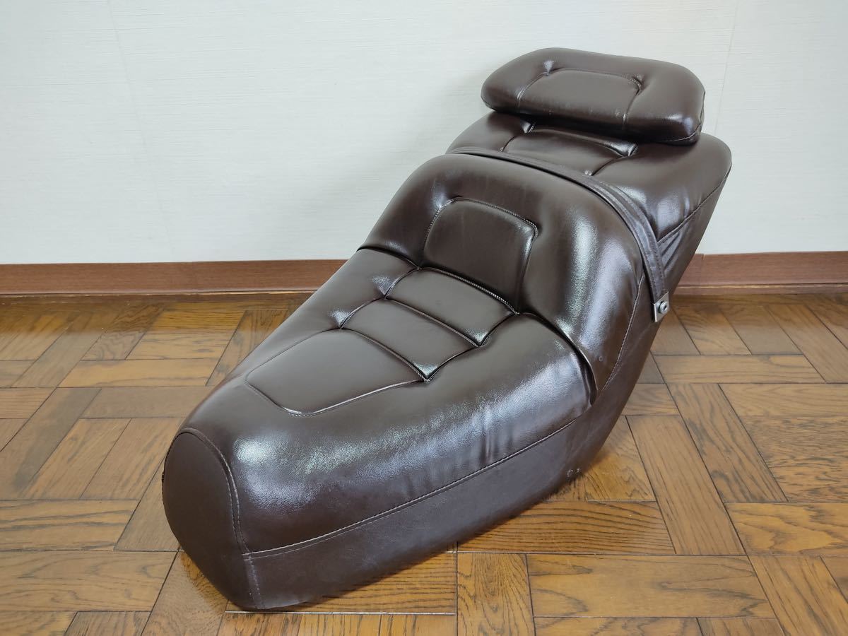フュージョンSE 純正シート バイソンブラウン 美品ですがちょこっと難