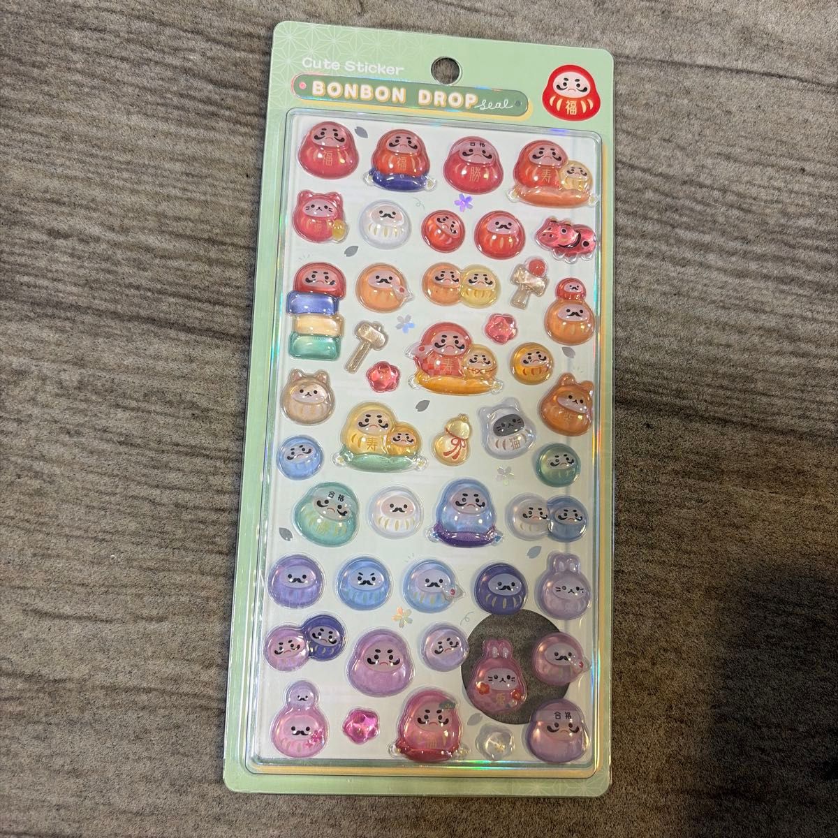 正規品 ボンボンドロップシール 和柄 新作 だるま 第二弾｜Yahoo