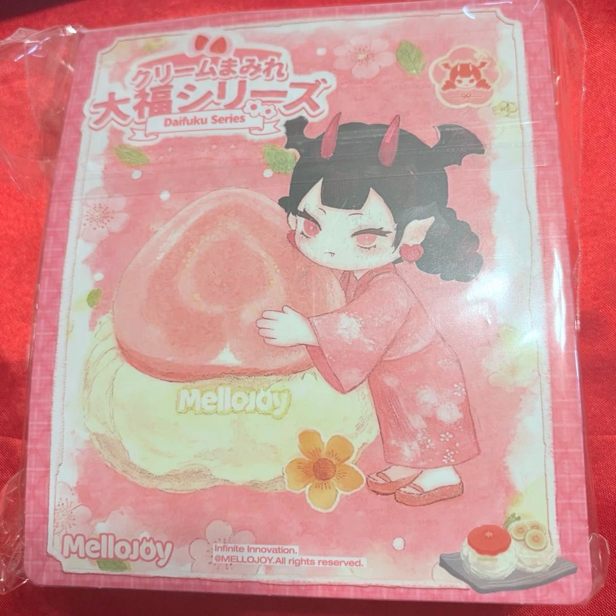 メロジョイ mellojoy スクイーズ クリームまみれ大福シリーズ 栗