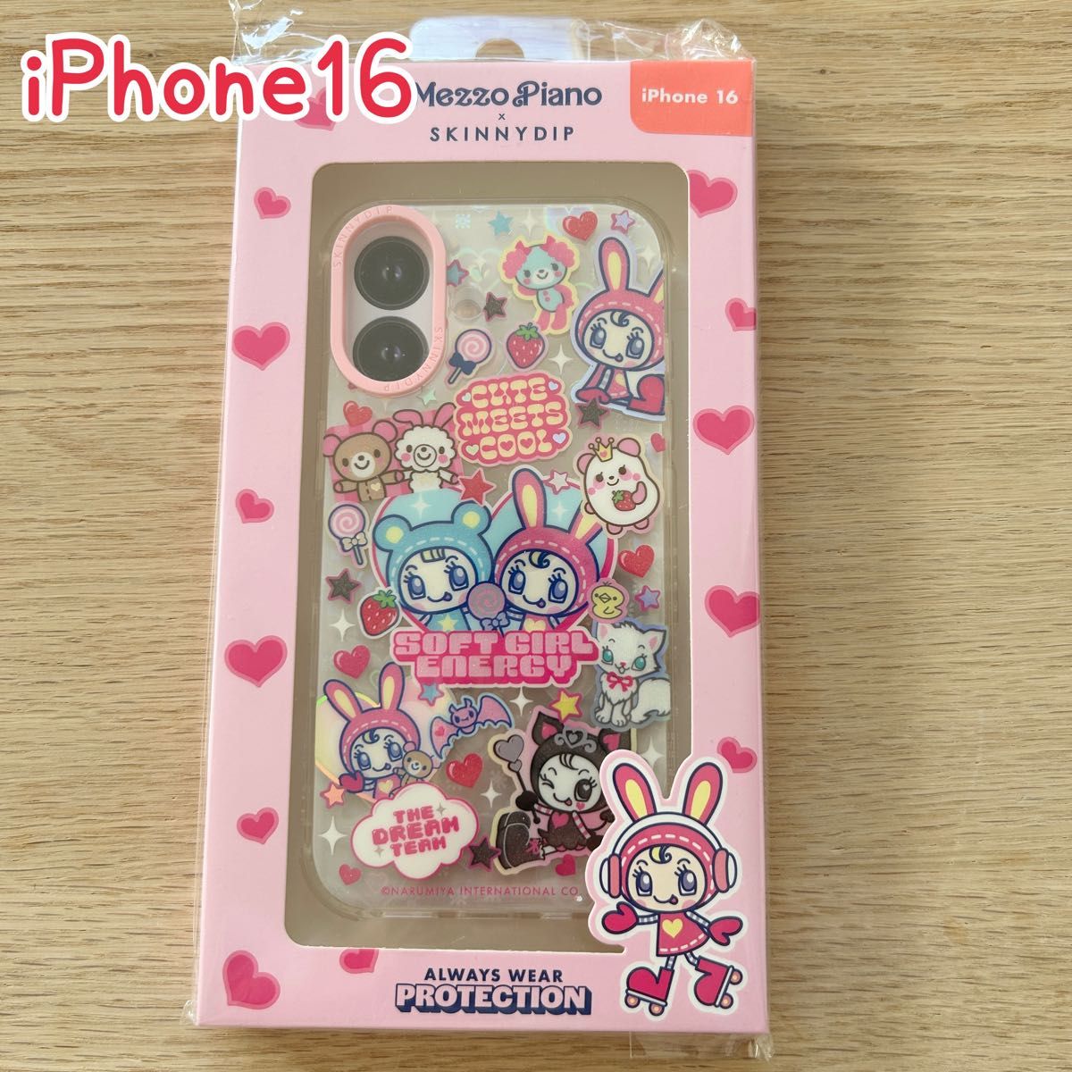 スキニーディップ メゾピアノ ベリエちゃん iPhone16ケース
