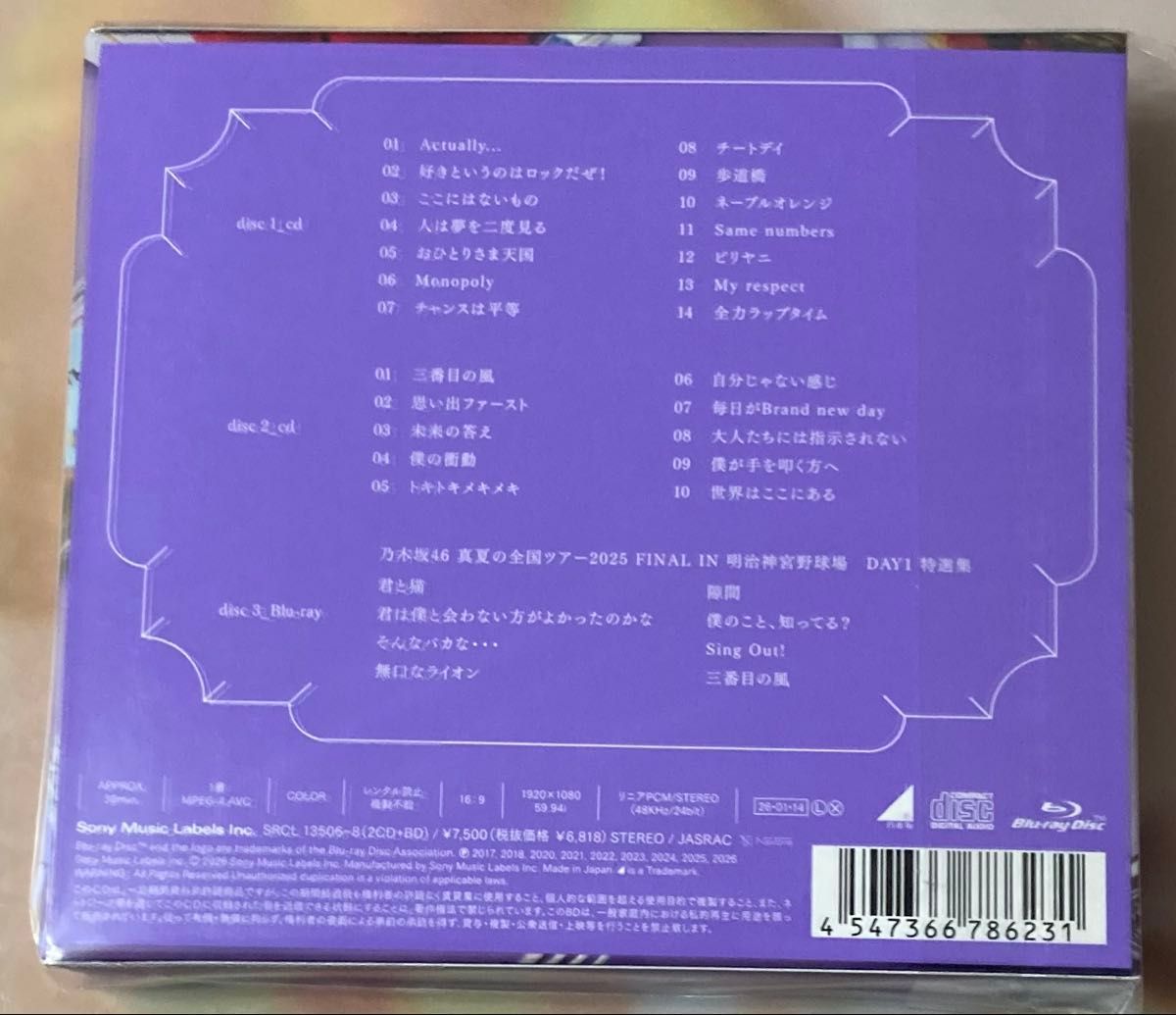 My respect【初回生産限定盤＜Type-A＞】(2CD+Blu-ray)シリアル生写真