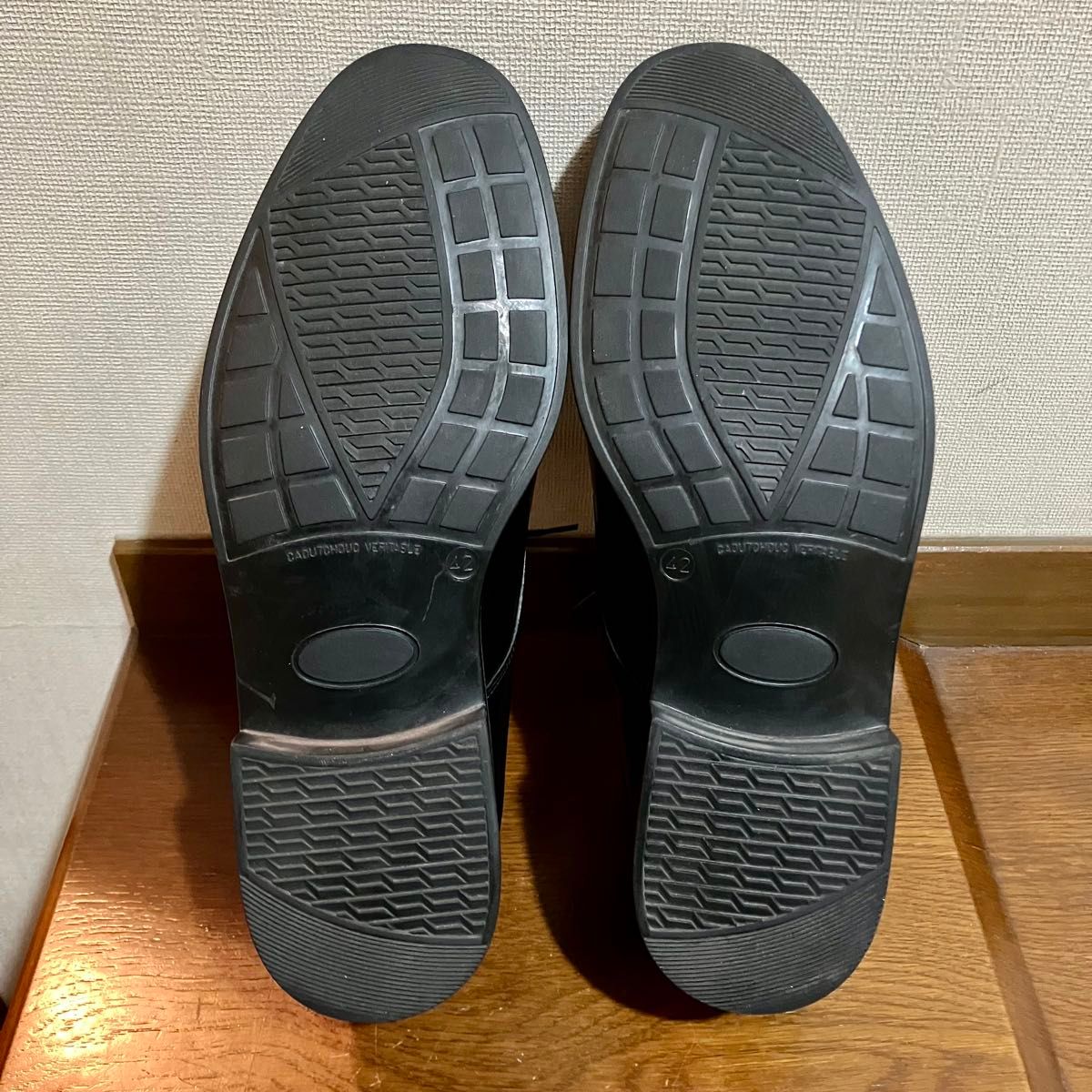 KLEMAN（クレマン）】プレーントゥドレスシューズ サイズ42 27cm 黒