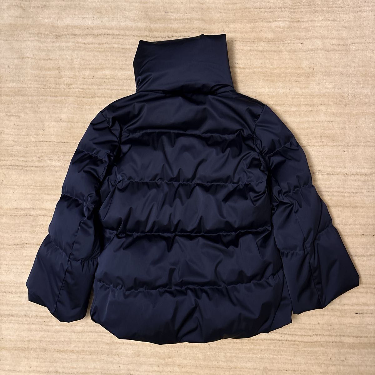 極美品 UNIQLO +J ダウンボリュームジャケット M ネイビー ジル