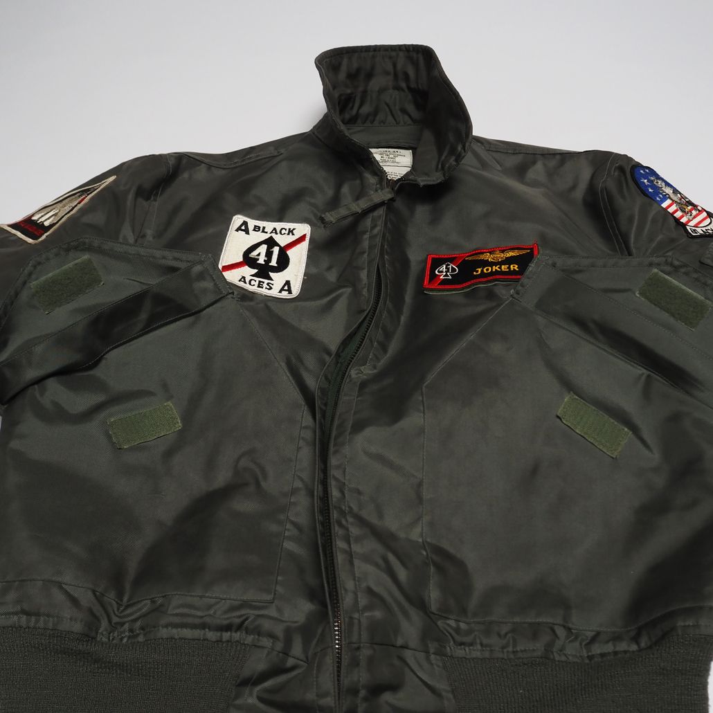 90s 米軍実物 CWU-36/P フライトジャケット L CARTER INDUSTRIES