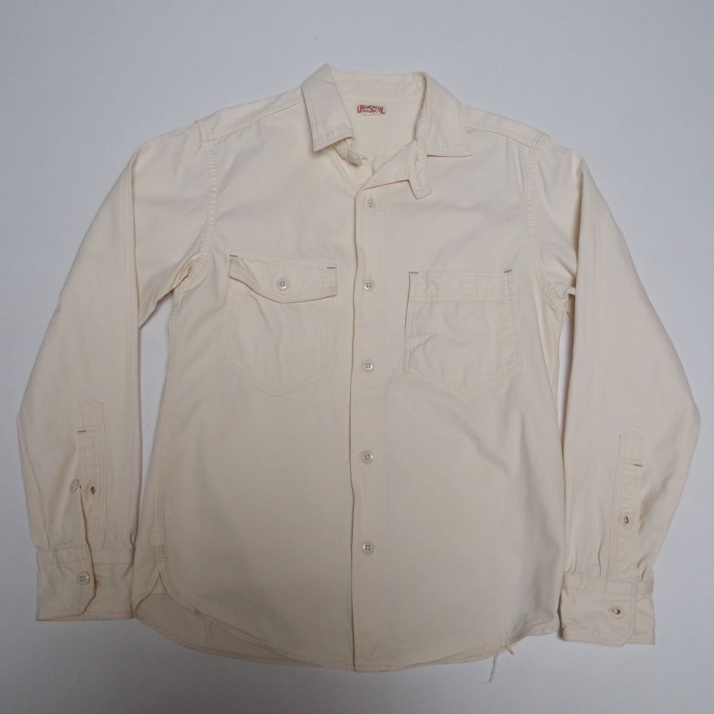 FREEWHEELERS フリーホイーラーズ Gemsa ジェムサ WORK SHIRT RAW