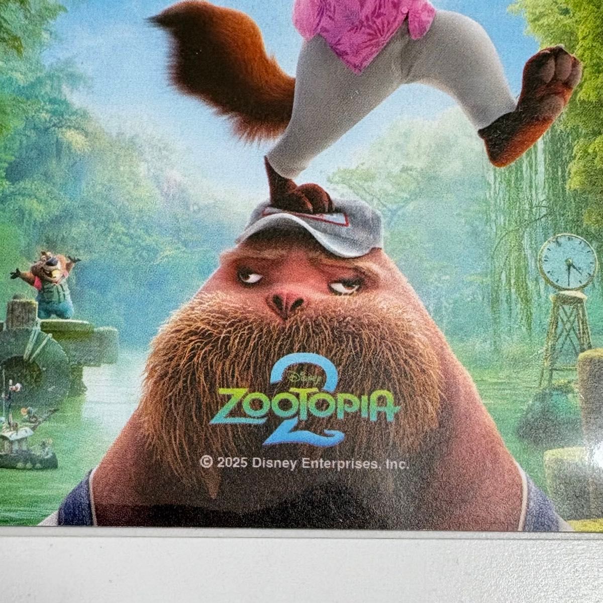 ズートピア 2 韓国 映画 特典 ニック ジュディ キーホルダー 2個