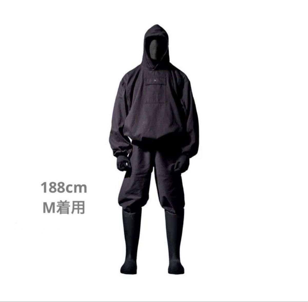 Yeezy Gap Balenciaga Sateen Anorak Black S /yzy kanye ygebb