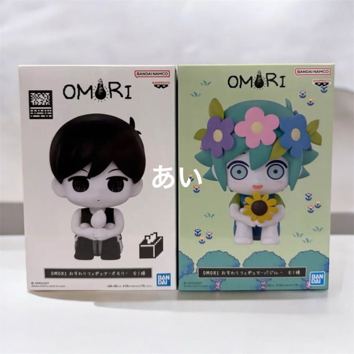 OMORI おすわりフィギュア オモリ バジル 2種セット｜Yahoo!フリマ（旧