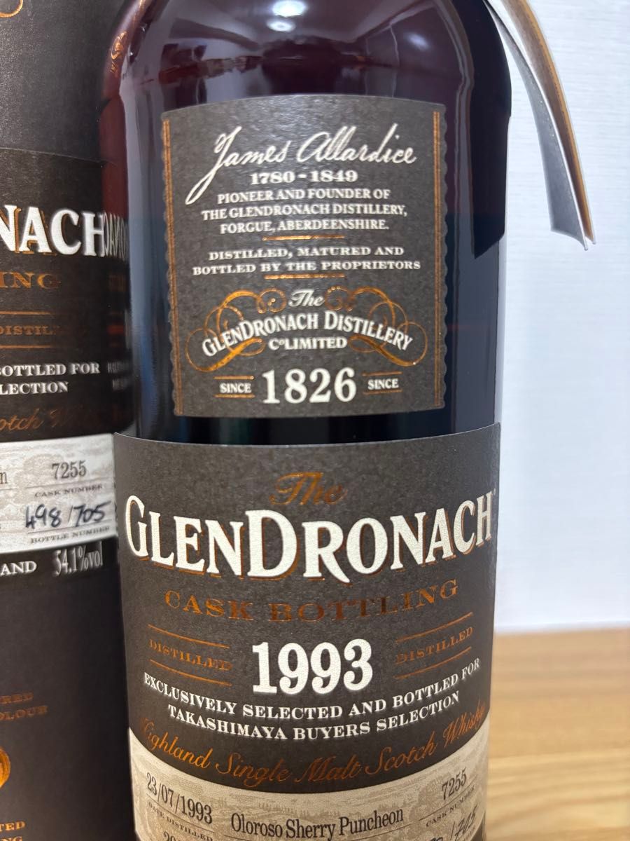 本日限り価格グレンドロナック 1993 27年 オロロソシェリーパンチョン