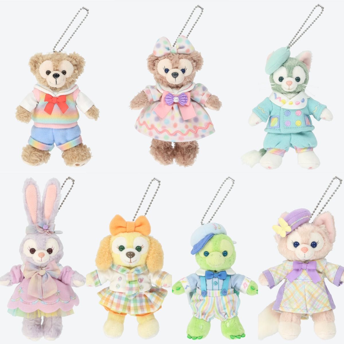 新品タグ付き ディズニー ダッフィー＆フレンズ ハートフェルト