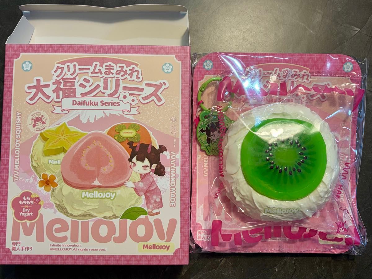 メロジョイ mellojoy スクイーズ 大福シリーズ キウイ｜Yahoo!フリマ