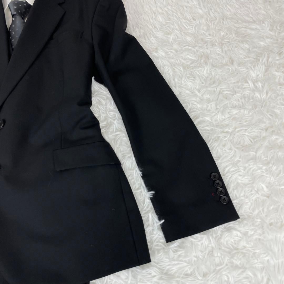 タグ付き】paul smith セットアップスーツレディース黒無地M タグ付き