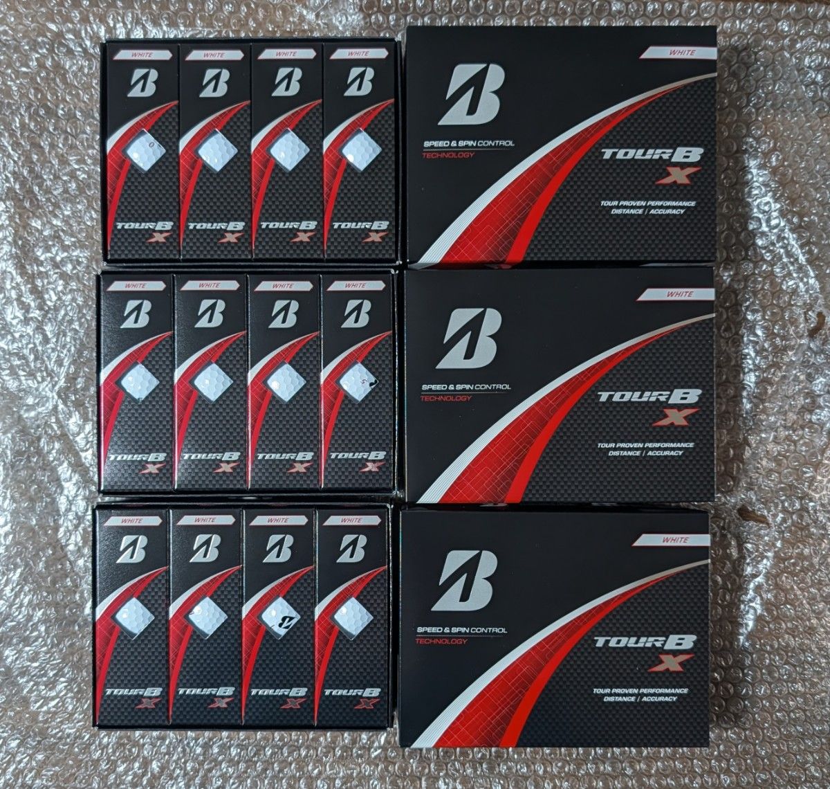新品 ブリヂストン TOUR B X ホワイト 2024年モデル 3ダース｜Yahoo