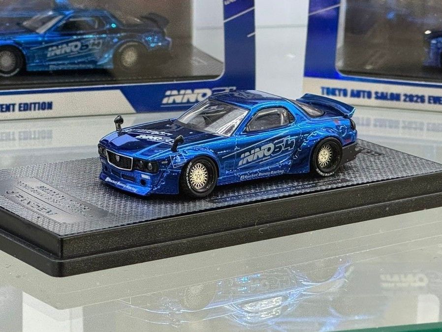 東京オートサロン2026限定 inno64 Mazda RX-7(FD3S) PANDEM ROCKET