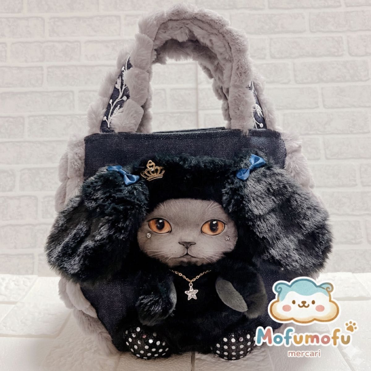 6点おまとめ ゆきそら様 ビッグ黒猫ちゃんトートバッグ コヤンイサム