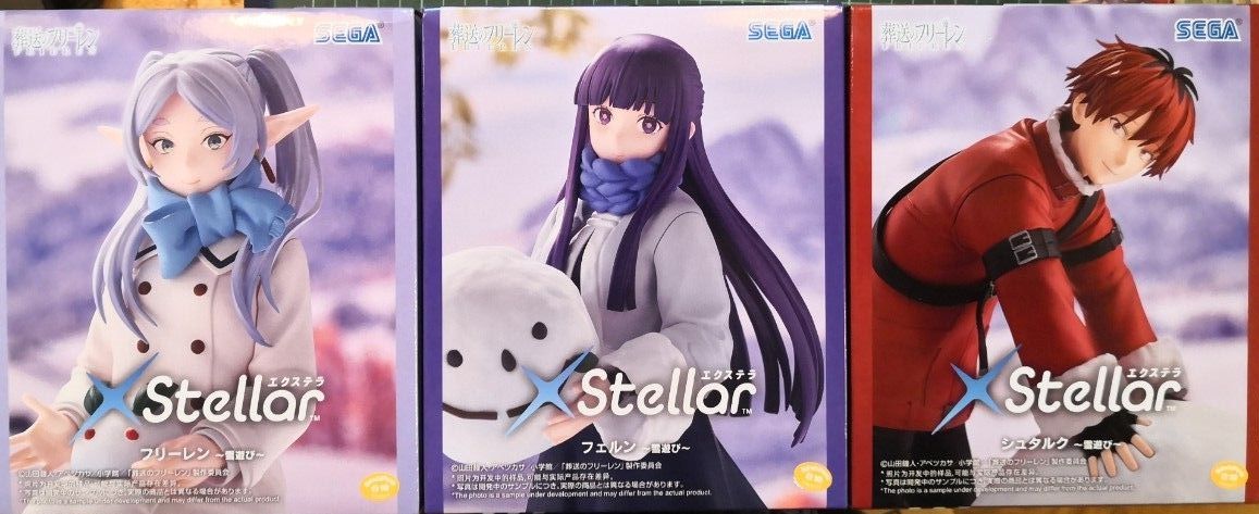 葬送のフリーレン XStellar 雪遊び フィギュア フリーレン フェルン
