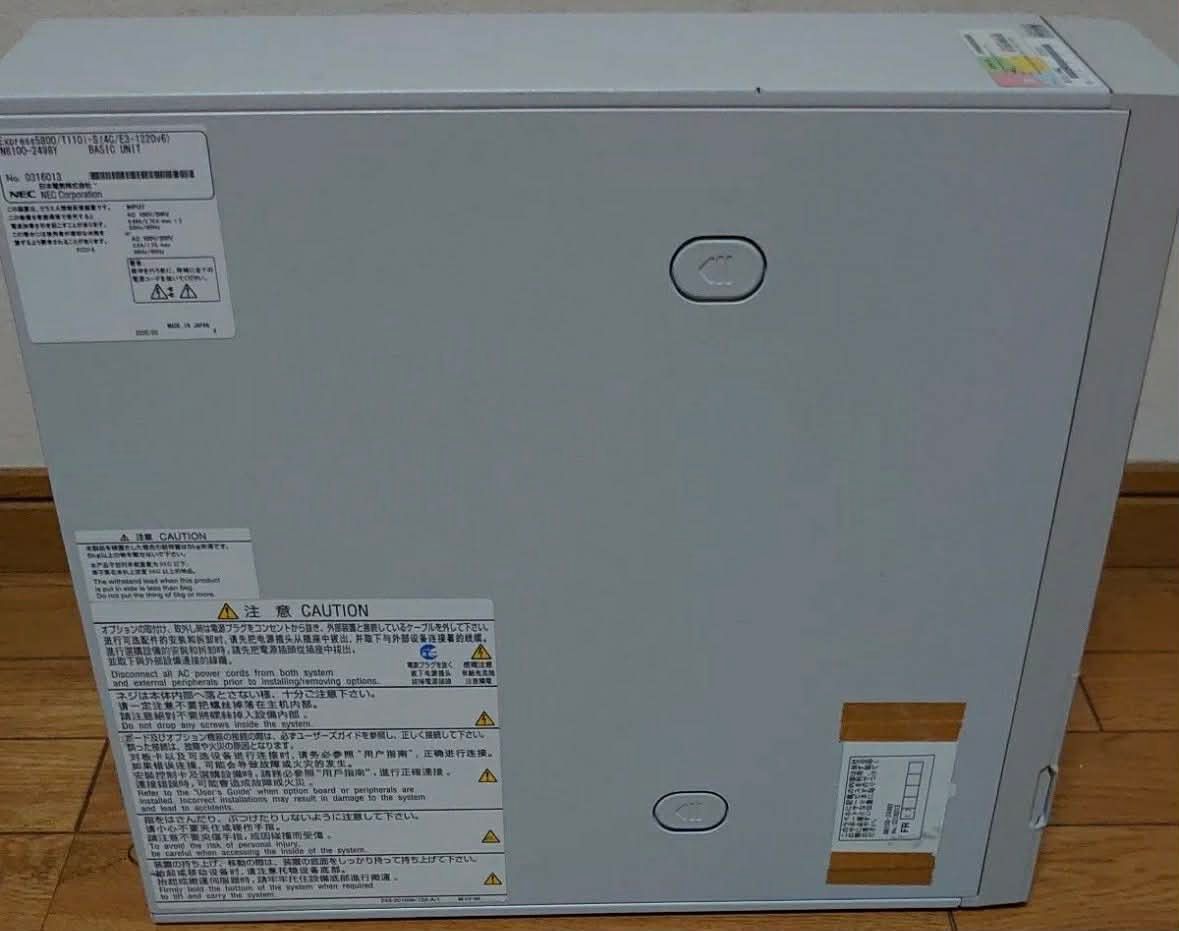 サーバー NEC Express5800/T110j-S N8100-2805Y NEC NEC Express5800