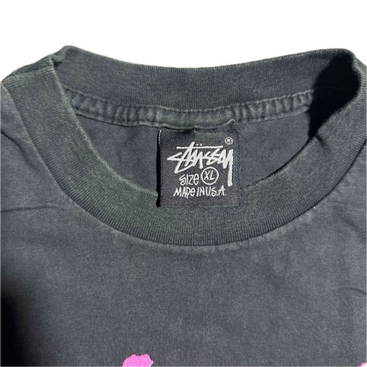 STUSSY × DENIS RODMAN Tシャツ 黒タグ XL ステューシー デニス