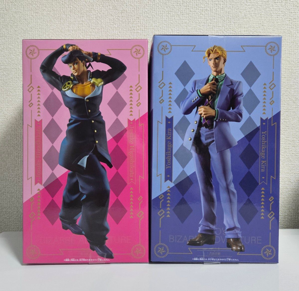 ジョジョの奇妙な冒険】Mometria東方仗助&吉良吉影フィギュア 2個